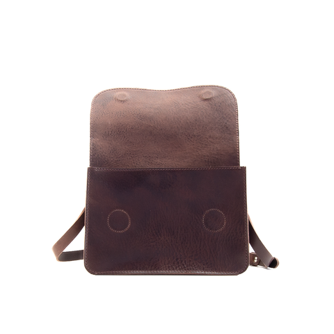 Vic - Missouri Brown Leather Bag