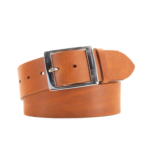 2" Classic Tan Leather Belt