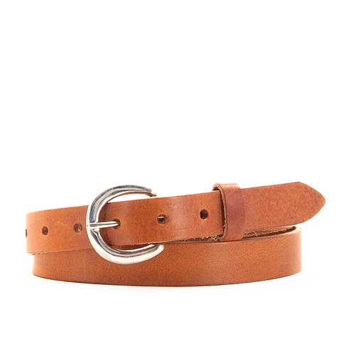 1" Classic Tan Leather Belt