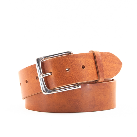 1 3/4" Classic Tan Leather Belt