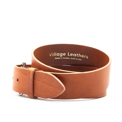 1 3/4" Classic Tan Leather Belt