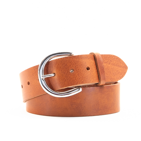 1 3/4" Classic Tan Leather Belt