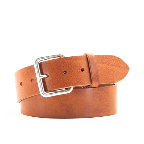 1 3/4" Classic Tan Leather Belt