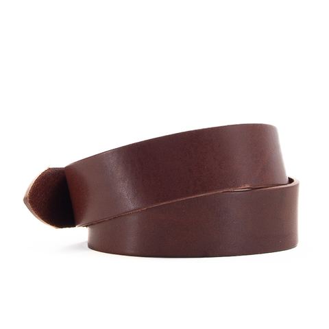 1 3/4" Classic Brown Leather Belt