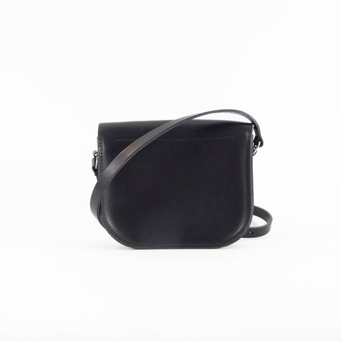 Mini-Belle Black Leather Crossbody Bag