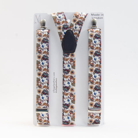 Floral Trouser Braces