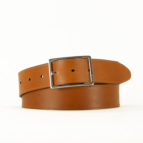 Black and Tan 35mm Reversible Belt