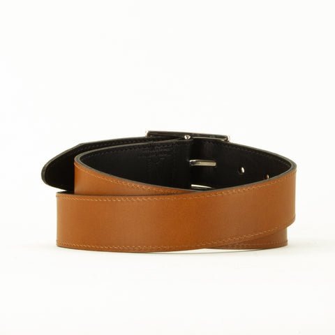 Black and Tan 35mm Reversible Belt