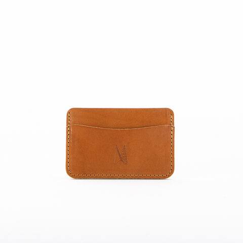 Riva Tan Slimline Card Holder