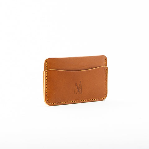 Riva Tan Slimline Card Holder