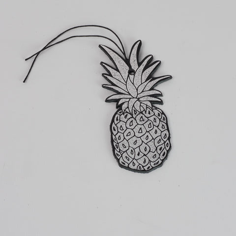 Leather Christmas Pineapple Decoration