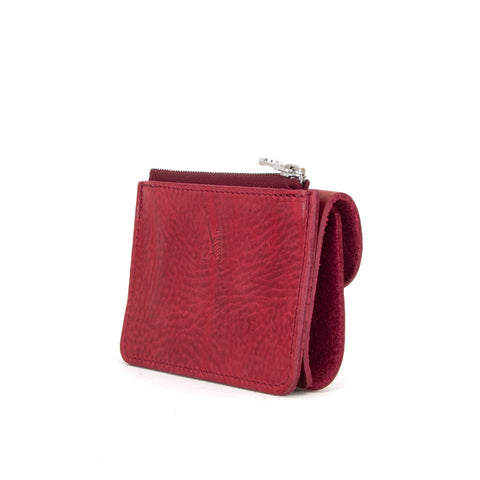 Missouri Burgundy Leather Purse