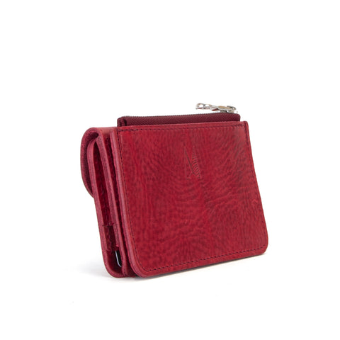 Missouri Burgundy Leather Purse