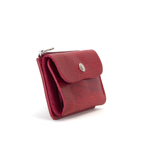 Missouri Burgundy Leather Purse