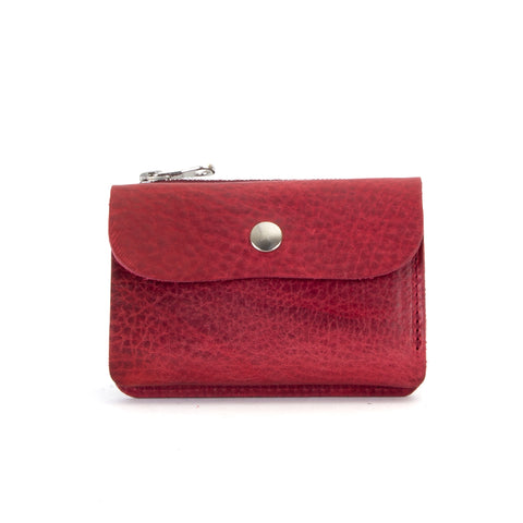 Missouri Burgundy Leather Purse