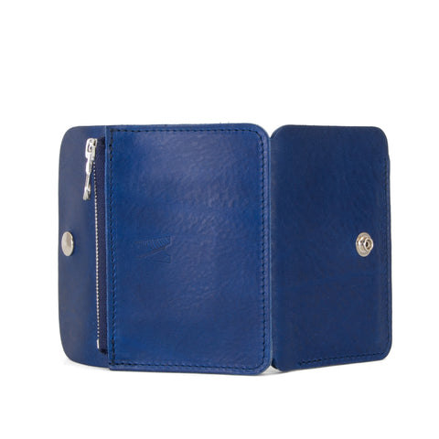 Missouri Cobalt Leather Purse