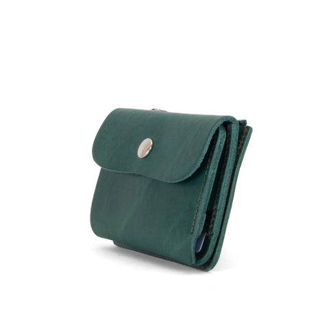 Missouri Green Leather Purse