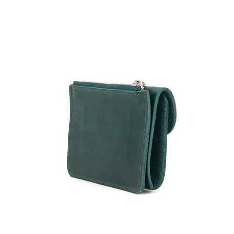 Missouri Green Leather Purse