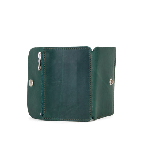 Missouri Green Leather Purse