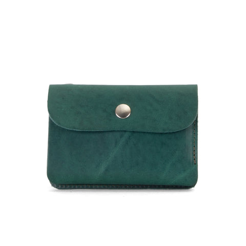 Missouri Green Leather Purse