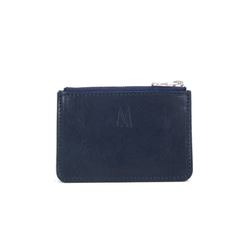 Missouri Navy Leather Purse