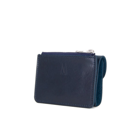 Missouri Navy Leather Purse