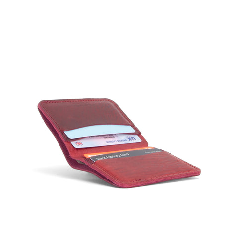 Missouri Burgundy Leather Wallet