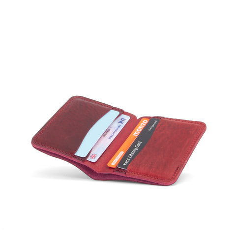 Missouri Burgundy Leather Wallet