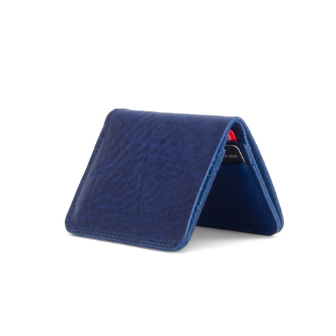 Missouri Cobalt Leather Wallet