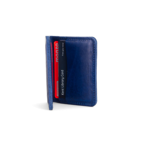 Missouri Cobalt Leather Wallet