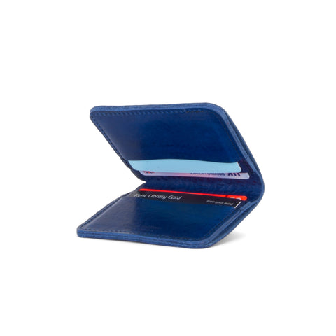 Missouri Cobalt Leather Wallet