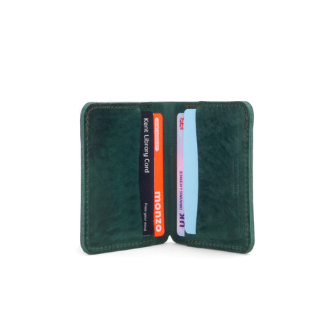 Missouri Green Leather Wallet