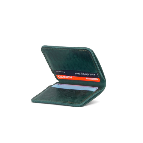 Missouri Green Leather Wallet