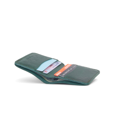 Missouri Green Leather Wallet