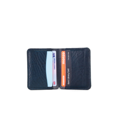 Missouri Navy Leather Wallet