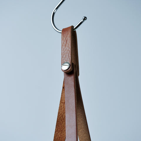 Tan Leather Plant Hanger