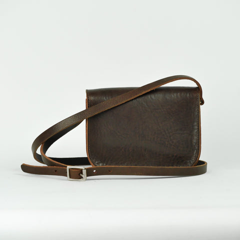 Missouri Brown Leather Shoulder Bag