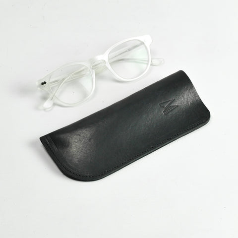 Missouri Black Leather Glasses Case