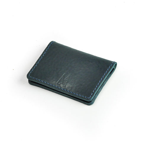 Missouri Navy Leather Card Holder