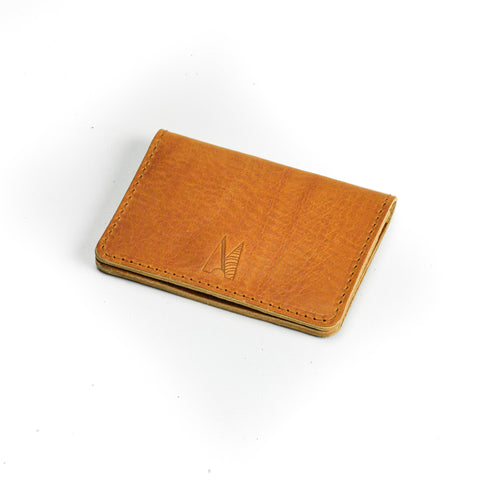 Missouri Tan Leather Card Holder