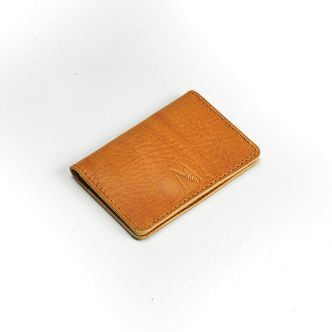 Missouri Tan Leather Card Holder