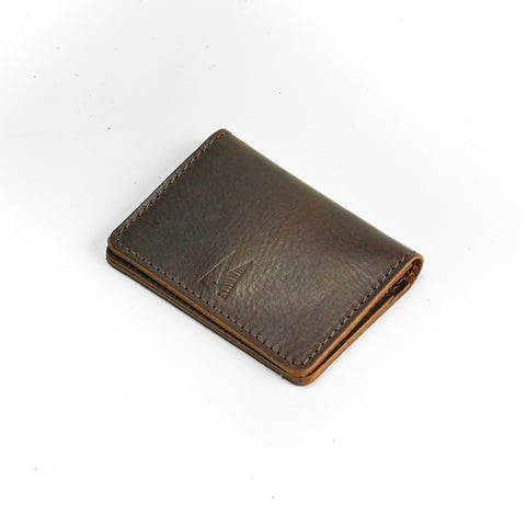 Missouri Brown Leather Card Holder