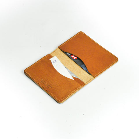 Missouri Tan Leather Card Holder