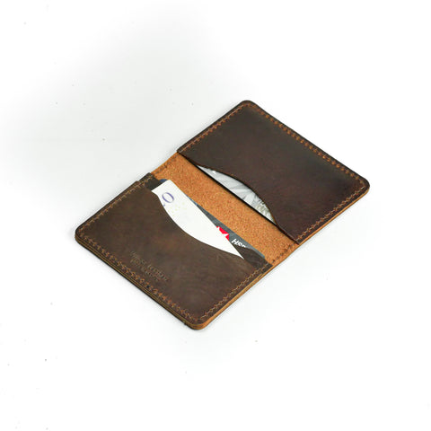 Missouri Brown Leather Card Holder