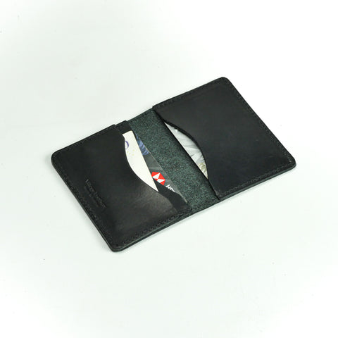 Missouri Black Leather Card Holder