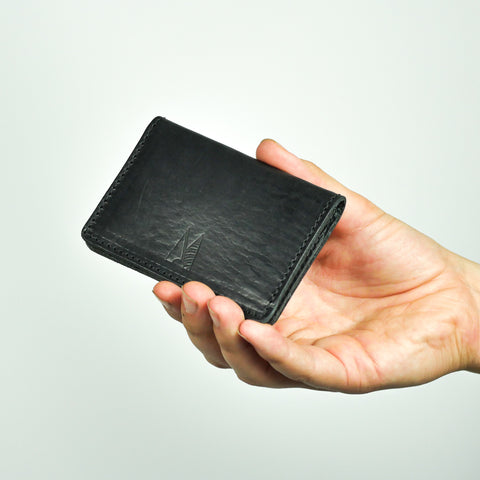 Missouri Black Leather Card Holder