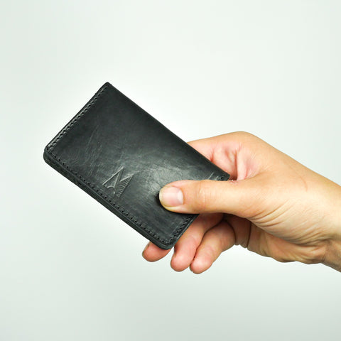 Missouri Black Leather Card Holder