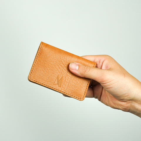 Missouri Tan Leather Card Holder