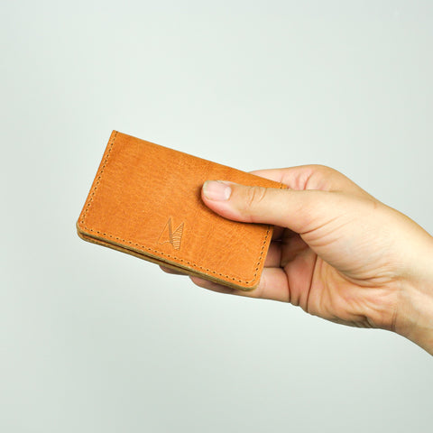 Missouri Tan Leather Card Holder