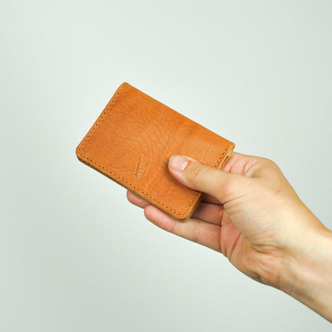 Missouri Tan Leather Card Holder